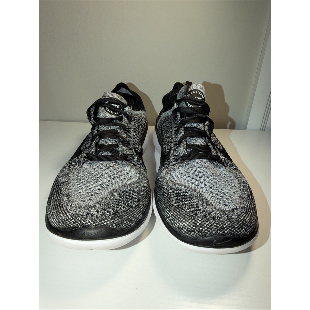 NEW Nike Free Rn Flyknit 2018 Womens Running Shoes Black 942839-101 6.5